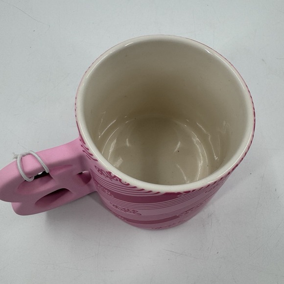 Barbie Classic Pink Coffee Ceramic Mug New Ceramic W/Tag - Picture 5 of 5